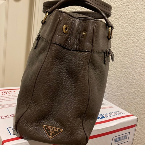 Prada Handbags - Authentic Prada Medium Leather Handbag